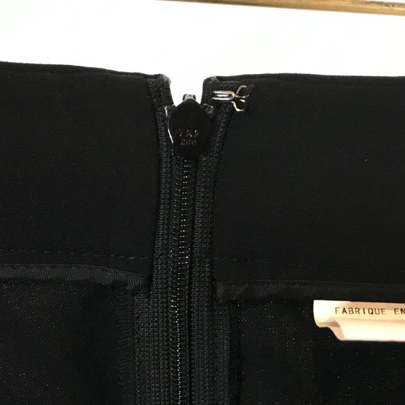 Womens Size 4 4x32 Theory Black Huela Stretch Wool Dress Pants - Picture 5 of 5